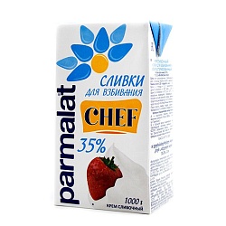Сливки "parmalat" 35% 1 л