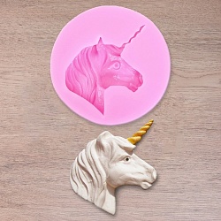 Молд силиконовый 6,3х1,4 см "Единорог"