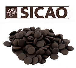 Sicao Шоколад темный в галлетах 54% 400 гр, Россия